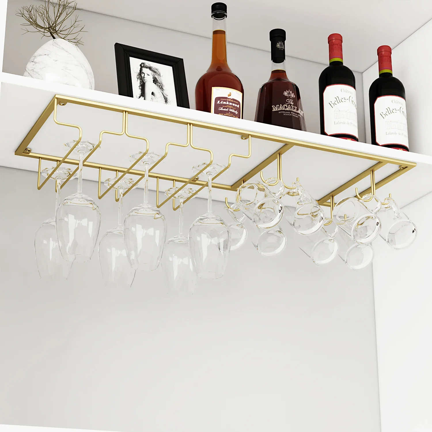 Red Wine Glass Holder Hanging Upside Down, Red Wine  Cup Holder, Coffee Cup Holder