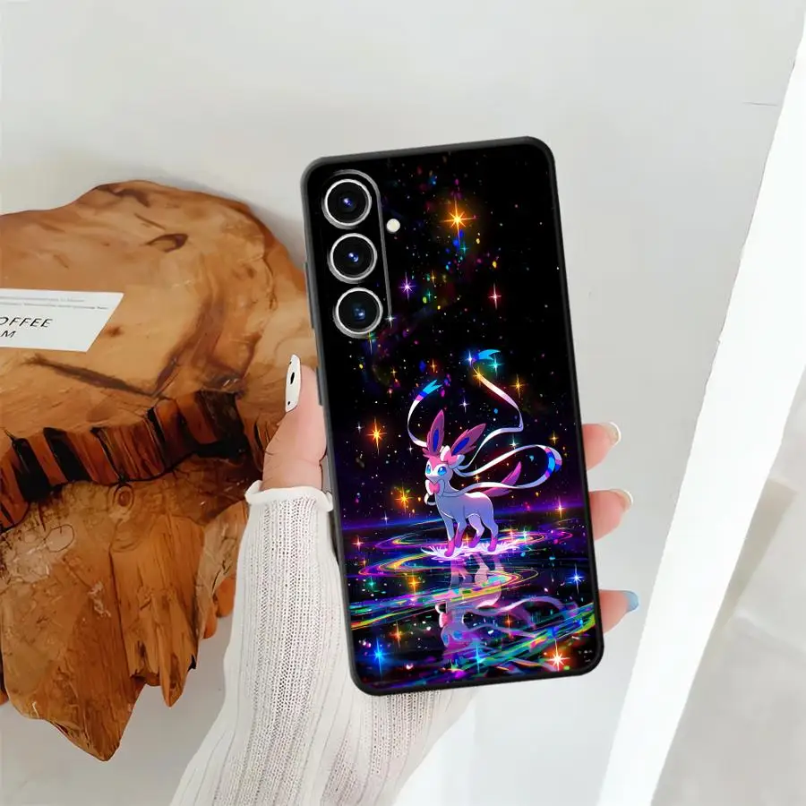 P-PokemonS Umbreon Sylveon Phone Cover Case for Samsung Galaxy A17 A12 A36 A26 A24 A20s A27 A52 A15 A51 A71 A13 A14 A34 A73 A16 view 5