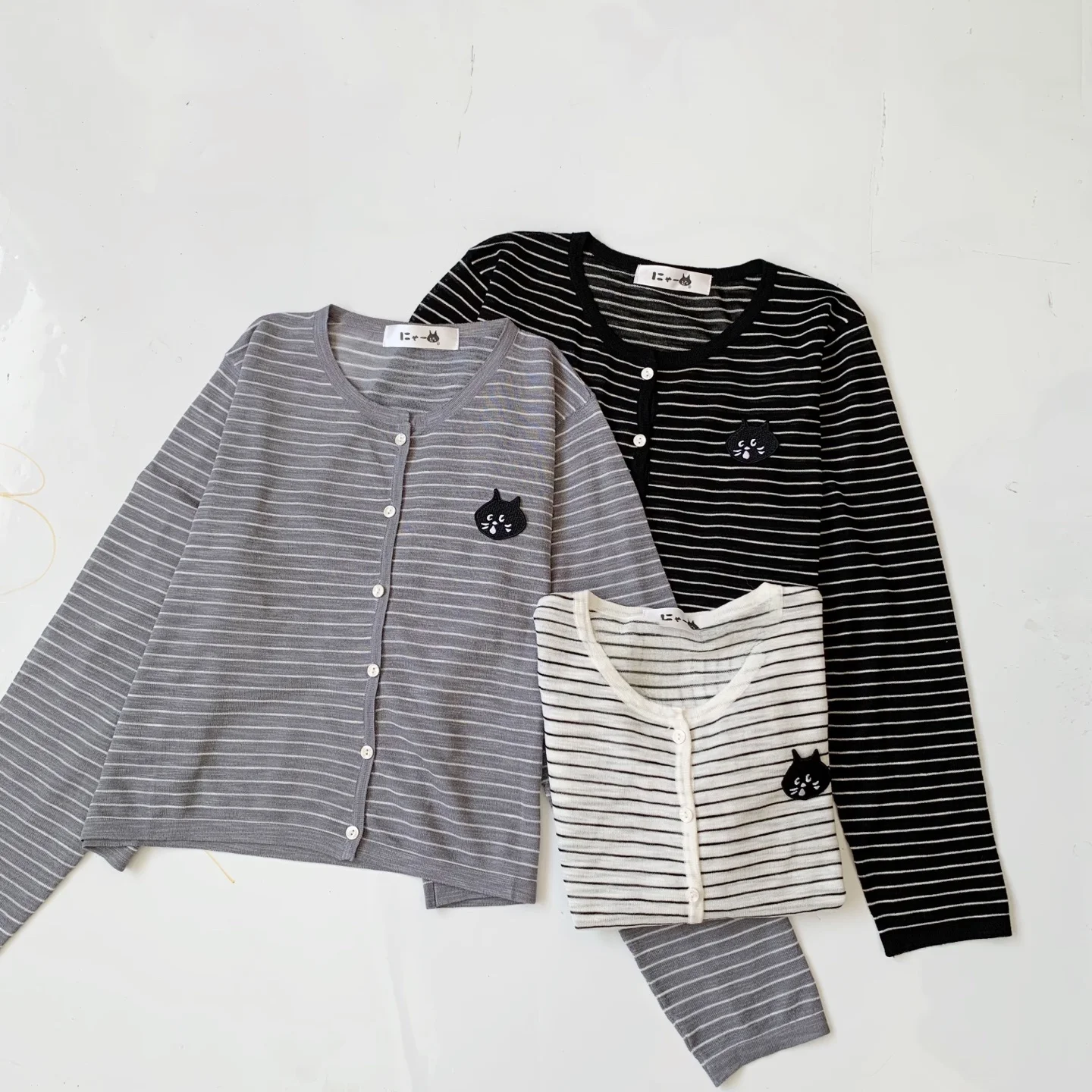 

Nya Japanese Sle Surprised Net ort Свободный кардиган женский повседневный универсальный длинный свек из полиэфирного волокна