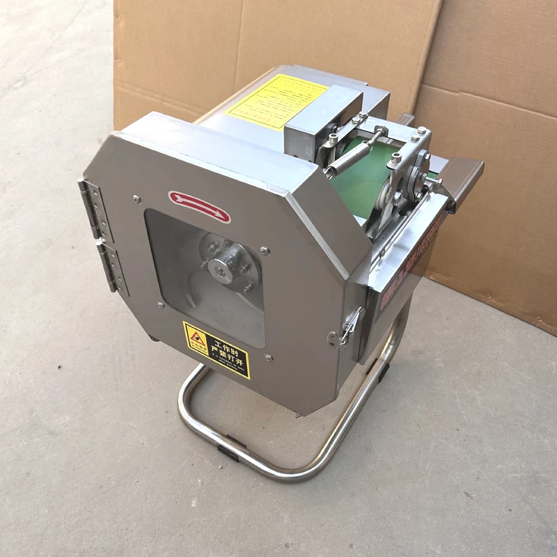 Vegetable Canteen Leek Onion Cutting Machine Automatic Pickled Vegetables Shredded Pepper Slicing Cutting Machine