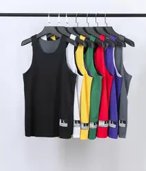 Summer Mesh Breathable Quick Dry Singlets Gym Bodybuilding Workout Tank Tops Men's Fitness Sleeveless Shirt Running Sport Vests