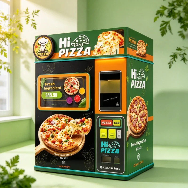 Pizza Vending Machine Automatic Automatic Pizza Maker Vending Machine Pizza Vending Machine Fully Automatic Outdoor Customized