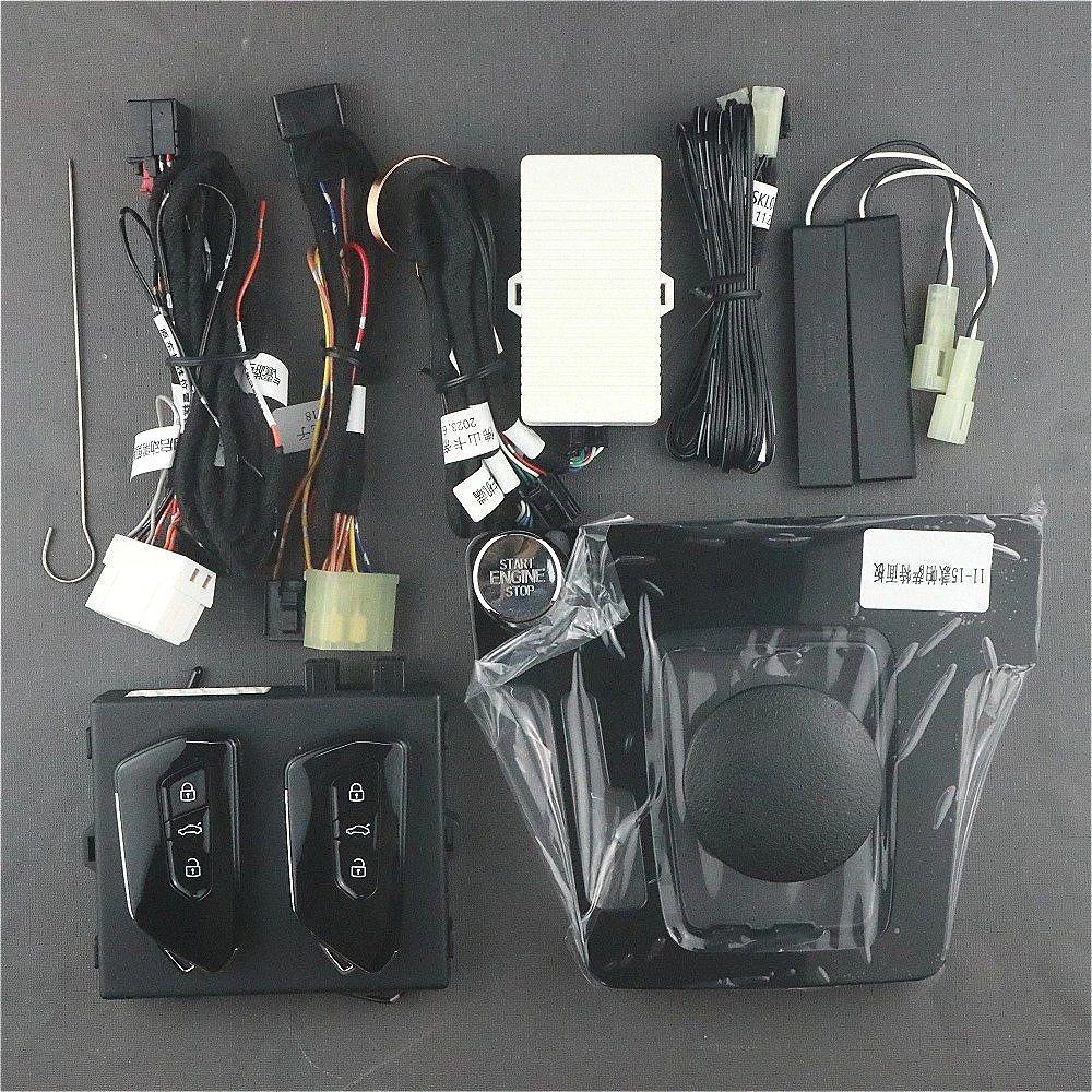 

Add Push Start Remote Start For Volkswagen Passat 2011-2017 Keyless Entry CANBUS With Special Panel Frame Button