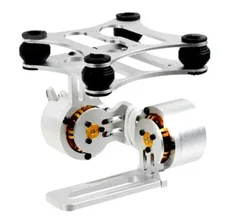Ahock-absorbing  Phantom Go 2 3 CNC Metal Brushless Camera Gimbal Frame