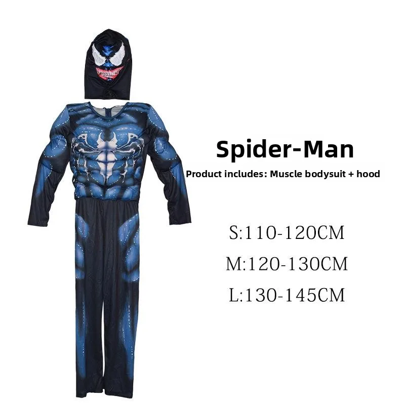 ชุดคอสเพลย์วันฮาโลวีน วีเอ็ม สไปเดอร์ ปาราไซต์ ชุดแสดงบนเวที อนิเมะ ชุดการแสดงบนเวที ชุดประจำชาติของผู้หญิง