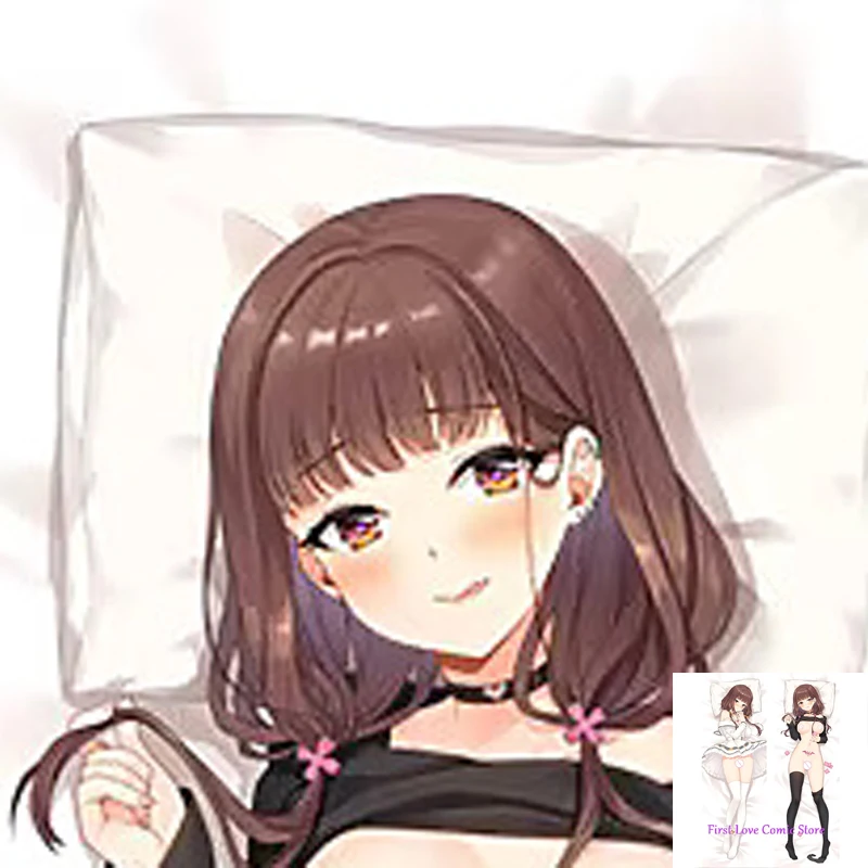 أنيمي تزيين وسادة إينو ميكو فتاة جميلة Dakimakura 2-الجانب طباعة المخدة المعانقة غطاء وسادة الجسم Otaku Waifu