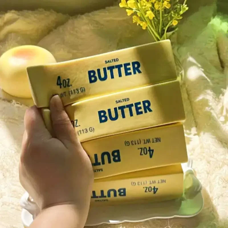 1PC Langsam steigender Butterstift Squeeze, Squishy Sensory Fidget zur Stressabbau, Anti-Angst-Handentspannungsgeschenk