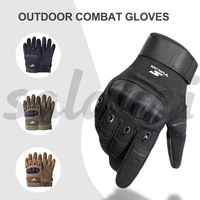 Tactical Gloves Men Full Finger Outdoor Combat Gloves Motorcycle Logo Hiking Protective Gear For Kawasaki Vulcan S Z1000 Z650 H2