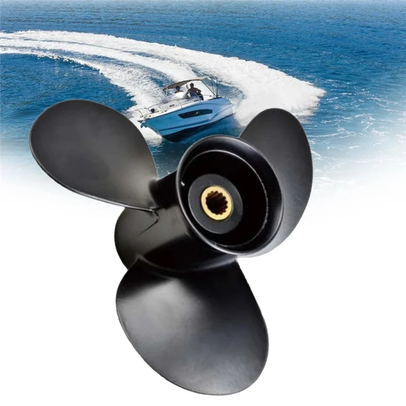 

B07A-Aluminum Alloy Propeller 3R0B645270 For Tohatsu 20HP-30HP 9.9X13 10 Teeth Parts Boat Propeller 48-19640A40 346-64104-5