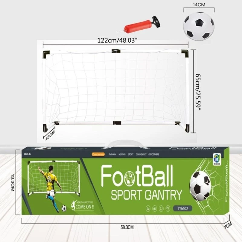 Indoor Arcade Game Basketbal Hoop Voetbaldoel voor kinderen, jongens en meisjes 15UB
