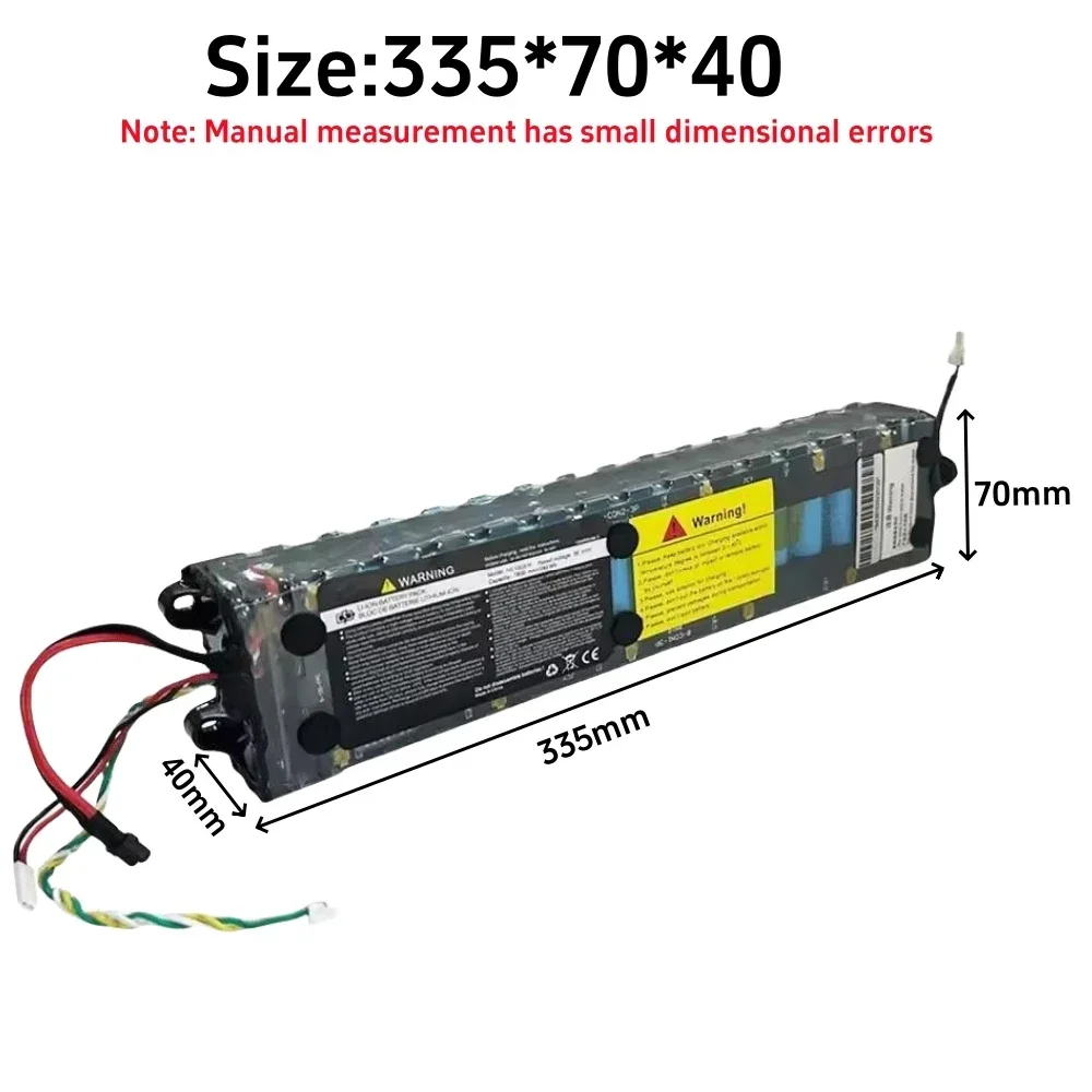 10S3P Lithium Li-ion Battery Pack 36V 7800mAh for Xiaomi M365 Electric Scooter with NE1003-H Cell Communication Interface