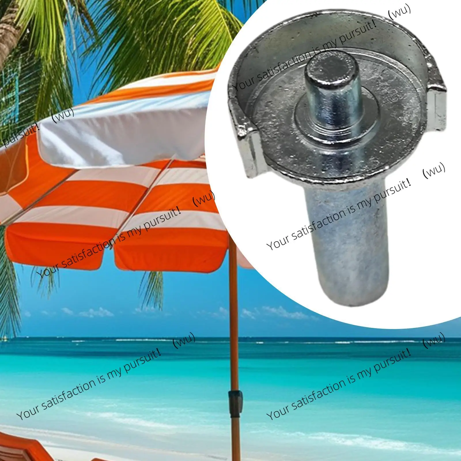 Replacement Spool Bar for Patio Umbrella Accessories, Parasol Attachment for Outdoor Use