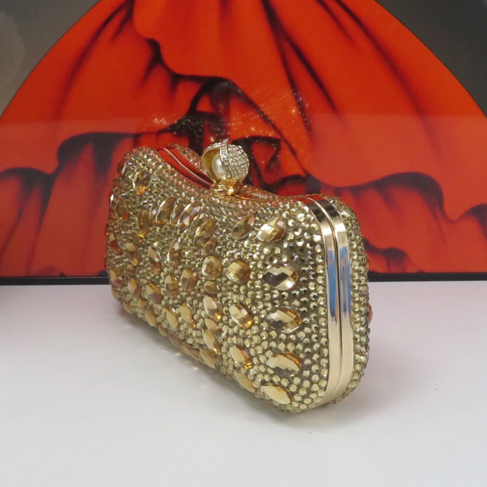 BaoYa Fang Fashion Colorful Handbag and Champagne Shoulder Bag Wedding Banquet Bag image 4