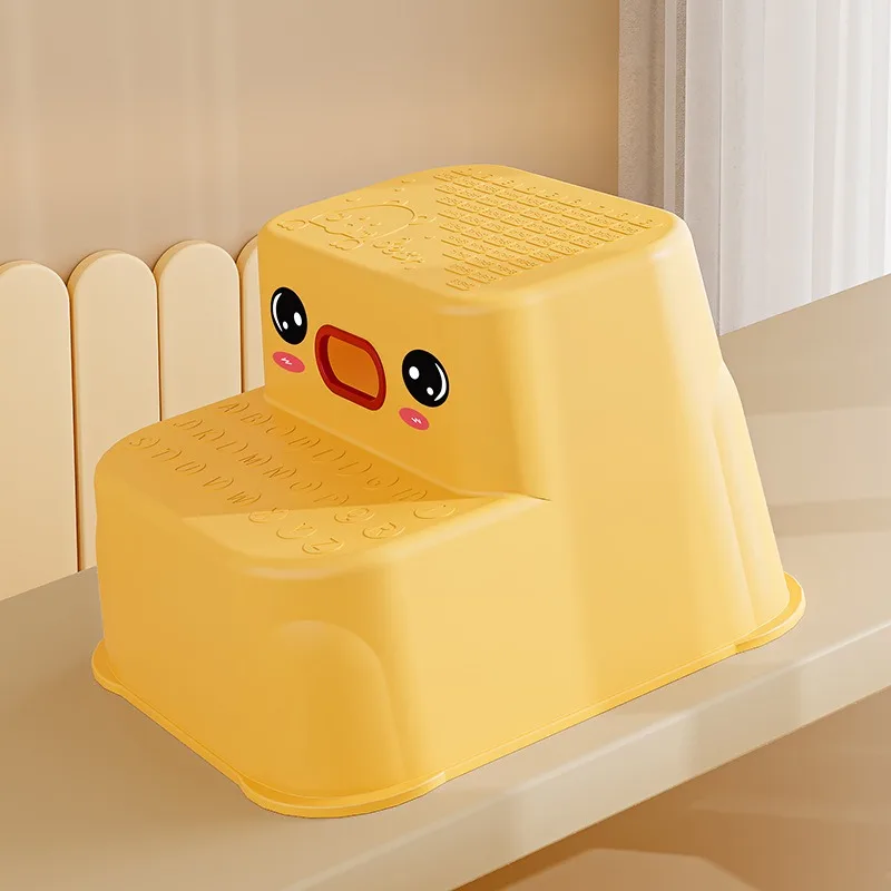 Children's Non-Slip 2-Tier Step Stool for Potty Training & Sink Use