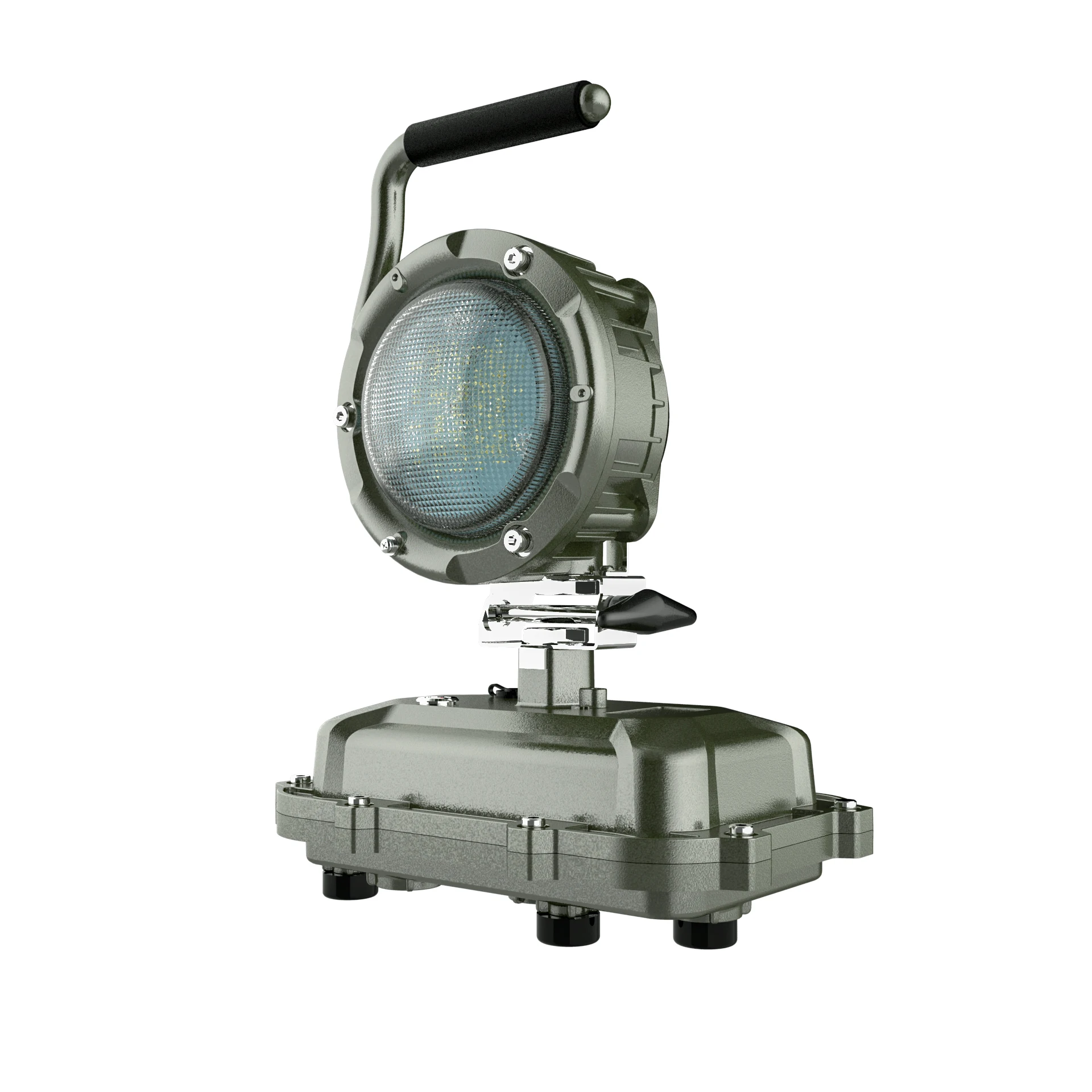 YYHCHumanized power display and low voltage warning function explosion-proof portable searchlight