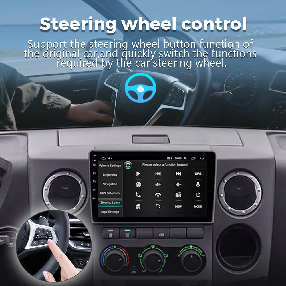 أندرويد 15 4G WIFI راديو السيارة التلقائي لـ GAZ Gazelle Busines Next 2010 - 2021 GPS 2din مسجل مشغل فيديو الوسائط المتعددة الملاحة #6