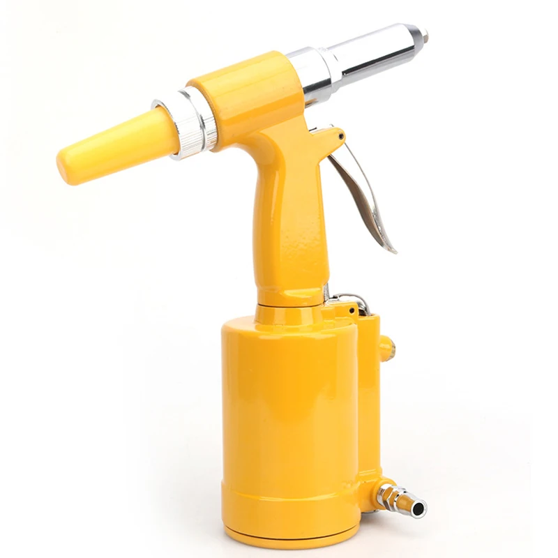 Industrial Nail Riveting Tool Pneumatic Tool Three-jaw Air Riveter Heavy Duty Pneumatic Riveting Gun 2.4/3.2/4.0/4.8 Capacity