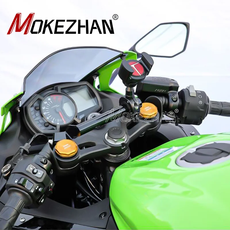 Motorcycle Mobile Phone Holder Navigation Bracket For KAWASAKI NINJA ZX-4RR ZX4R ZX4RR ZX-4R ZX-25R ZX-25RR ZX25R 2023 2024+