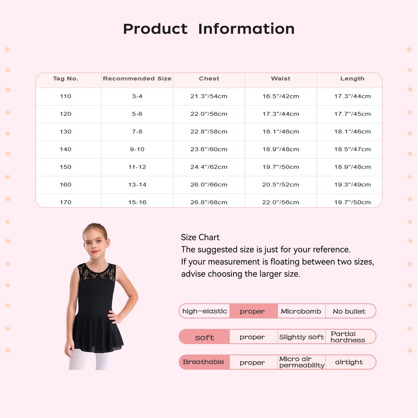 Kinder Mädchen Ballett Tanz Kleid Ärmellos V-Rücken Blumen Spitze Patchwork Tanz Trikot Kleid Ballsaal Praxis Leistung Kostüm