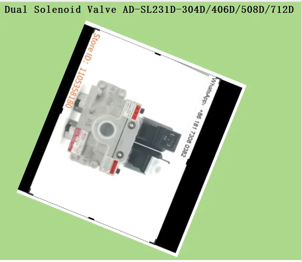 High Safety Dual Solenoid Valve AD-SL231D-304D/406D/508D/712D for Punch Press Safety Control