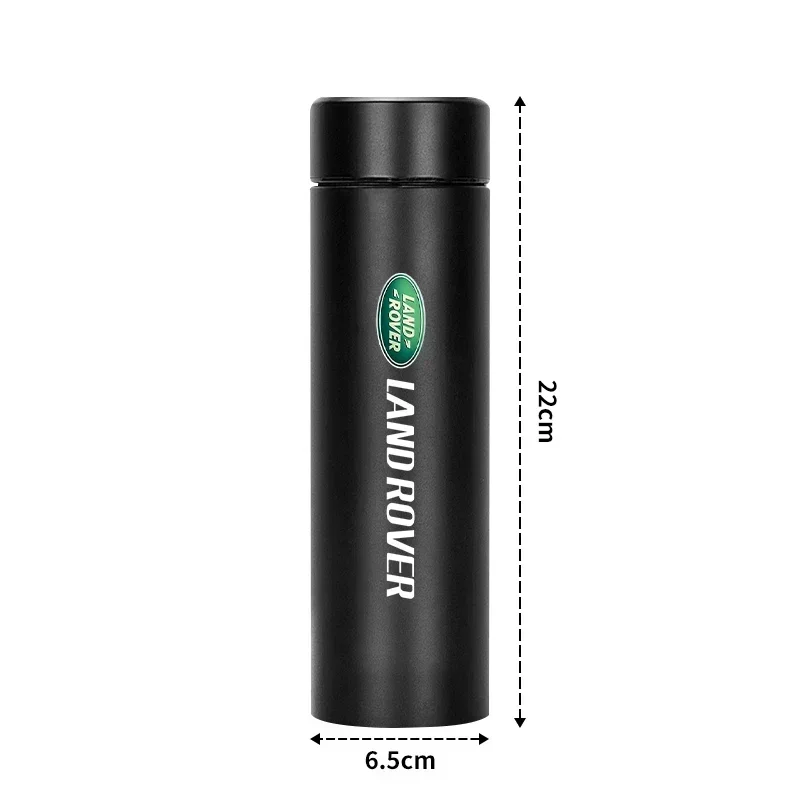 500ml Portable Car Smart Thermos Bottle For Land Rover Discovery 2 3 4 Range Rover Freelander 1 2  L2 SV SVR Velar Evoque