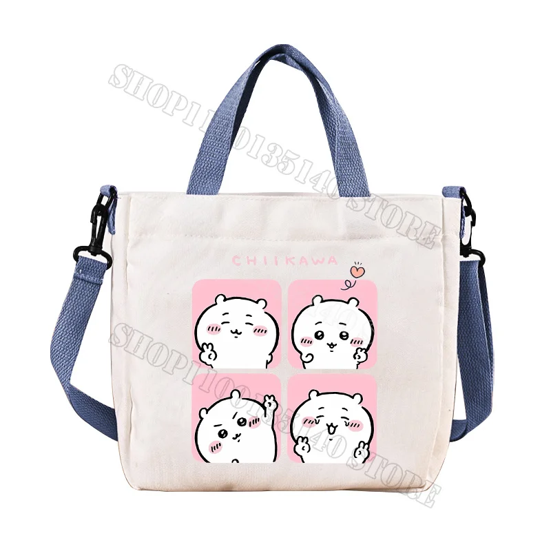 Chiikawaes Umhängetasche mit Anime-Charakter-Aufdruck, Kawaii Tragbare Große Kapazität Schreibwaren-Aufbewahrungstasche, Geschenke im Trend – Detail 8