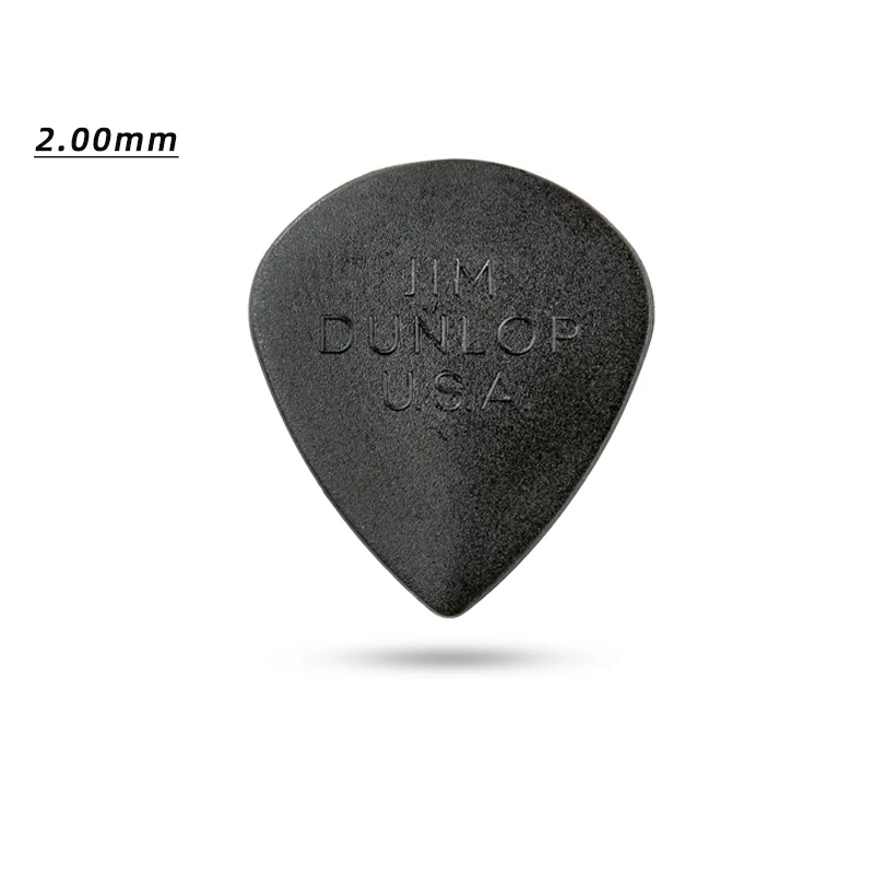 Dunlop Pick. Plectres de salariés acoustique et électrique 427R 2.0 Classic JAZZ 3 corde aler, matériau dur et résistant à l'usure Épaisseur: 2.00mm.