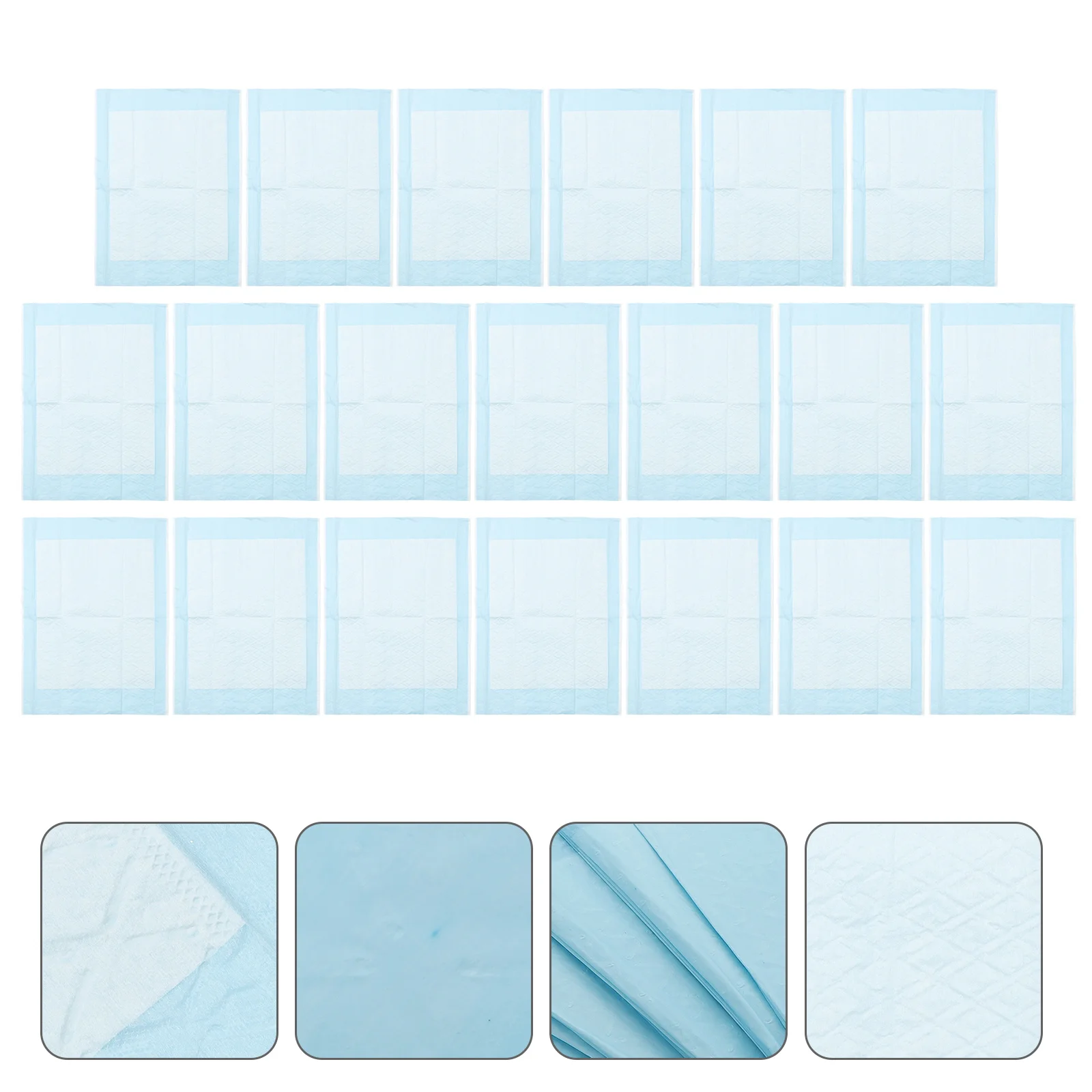 20 قطعة منصات التمريض ماصة ملاءات السرير القابل للتصرف غير المنسوجة النسيج زيت مقاوم للماء برهان لصالونات التجميل عيادات صغيرة الأزرق #6