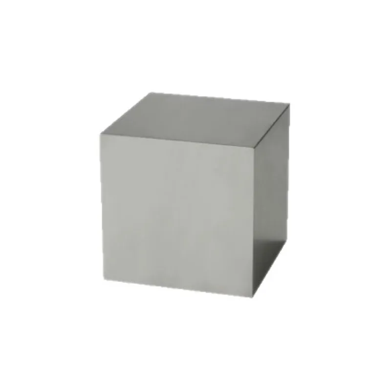 

Medieval Bauhaus designer creative stainless steel square edge table household living room coffee table sofa rack corner table
