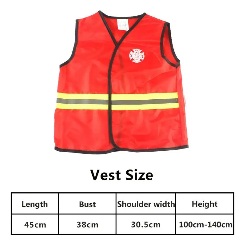 Halloween Cosplay Kids Firefighter Uniform Children Sam Fireman Role Play Clothing Work Suit Boy Girl Performance Party Costumes