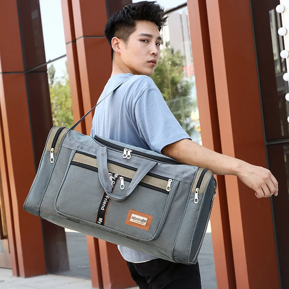 

Оксфордская сумка для фитнеса, портативные спортивные сумки большой емкости, водонепроницаемый многофункциональный регулируемый ремень на молнии для футбола на открытом воздухе