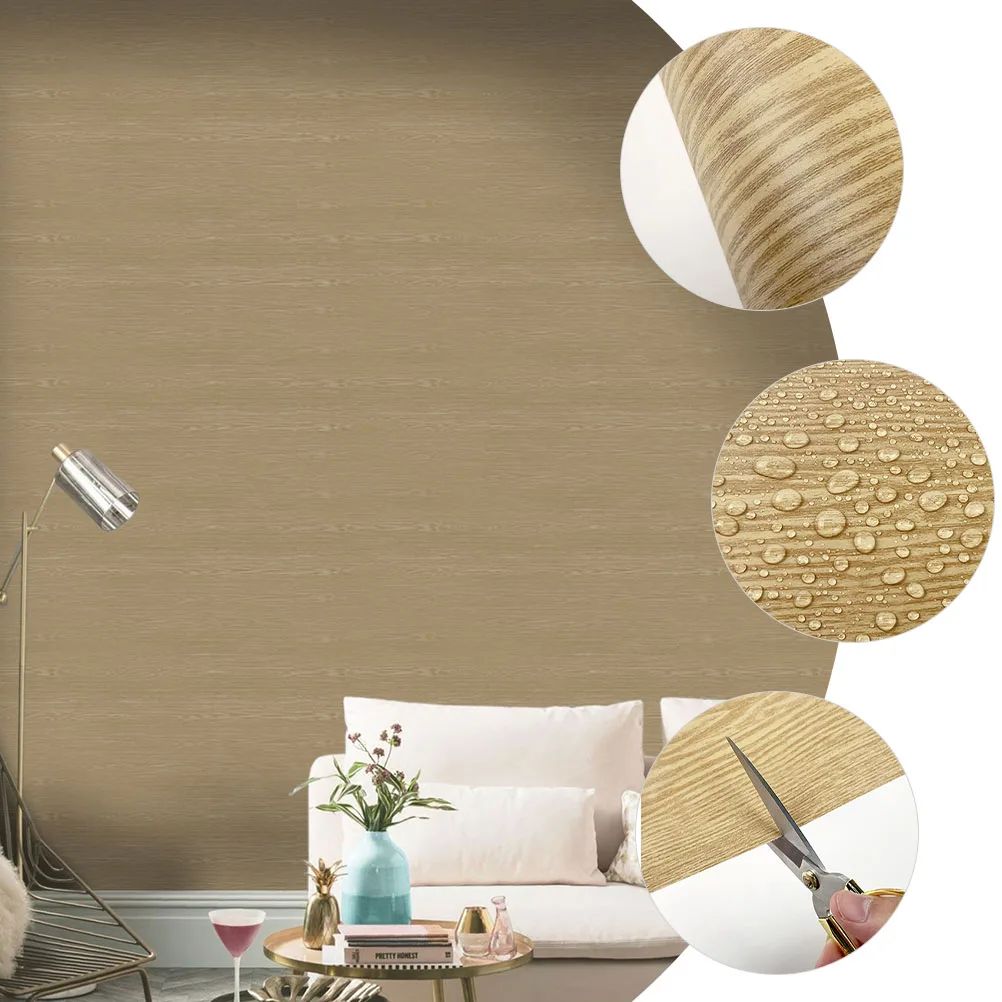 ملصق أرضية قابل للتقشير واللصق من مادة PVC المقاومة للماء، ألواح أرضية خشبية قابلة للإزالة لتزيين الأرضيات اللاصقة للمكتب المنزلي