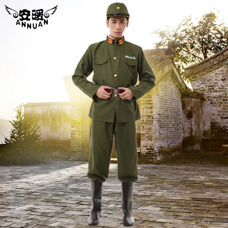 Japanese Imperial Officer Da Zuo\'s Clothing 2nd World War Millitary Uniform Japan Anti Japanese Soldiers Stage Costumes