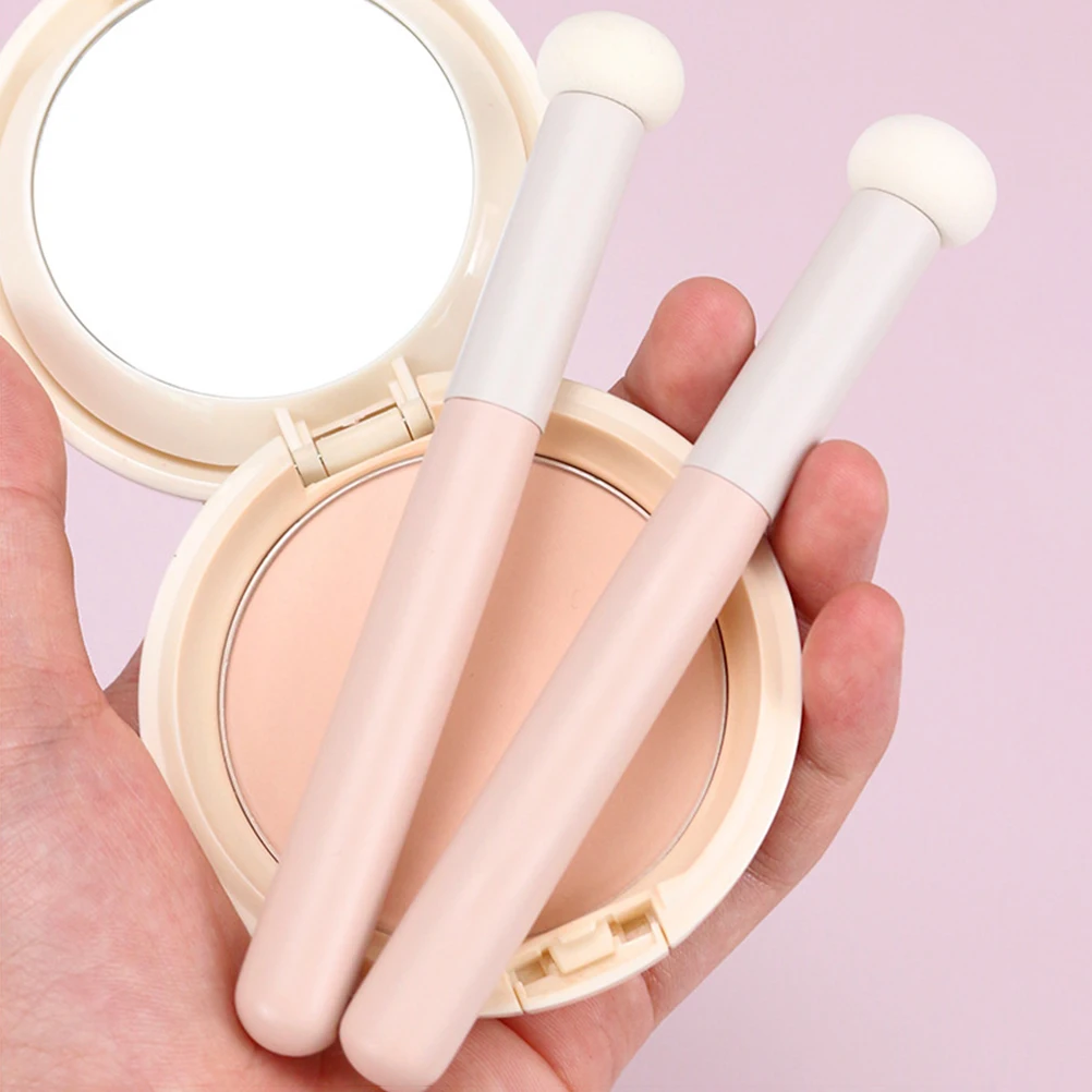 

4Pcs Concealer Brush Premium Washable Makeup Sponge Applicator for Foundation Blending Natural Finish Girls Beauty Tools Set