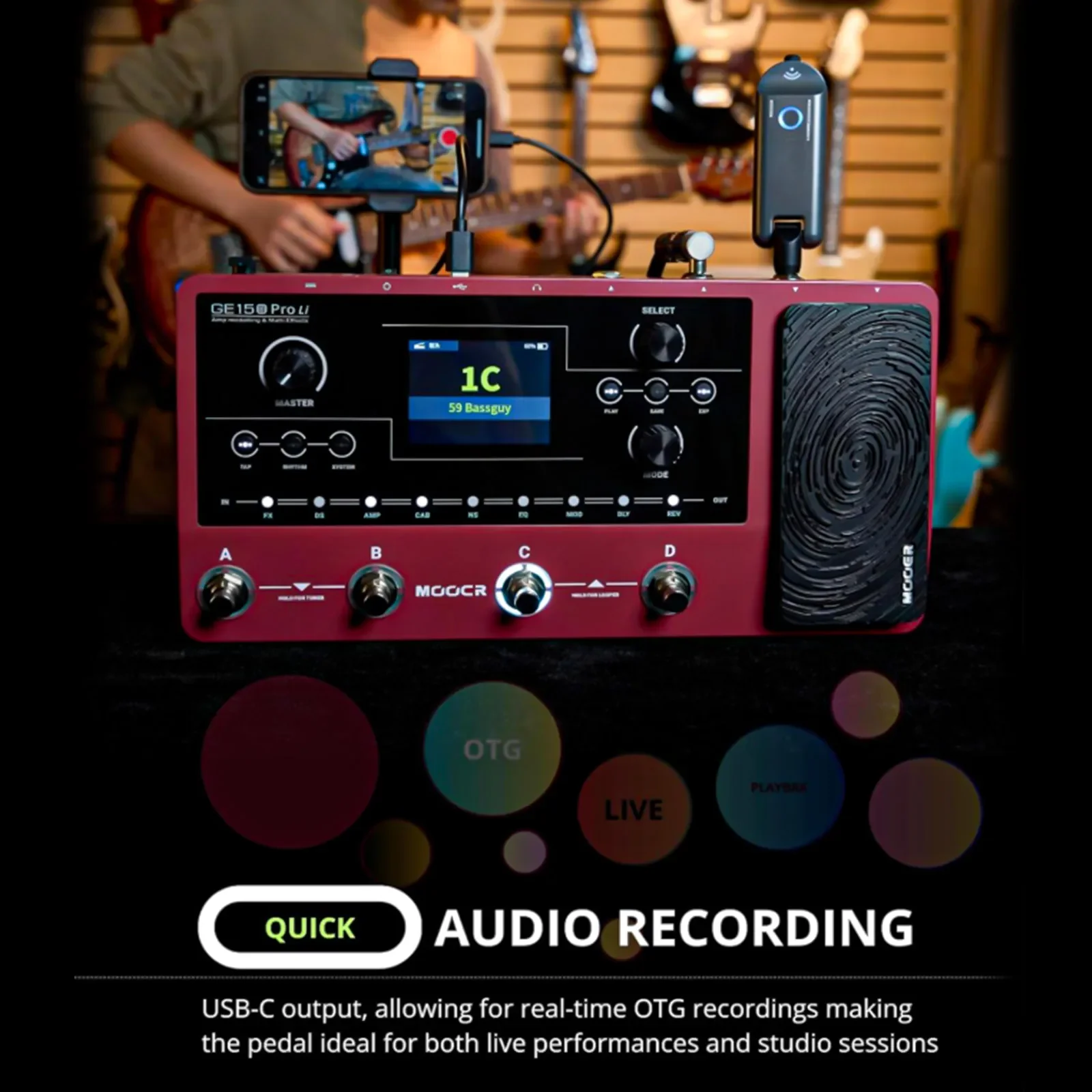 Mooer Ge150 Pro Li …