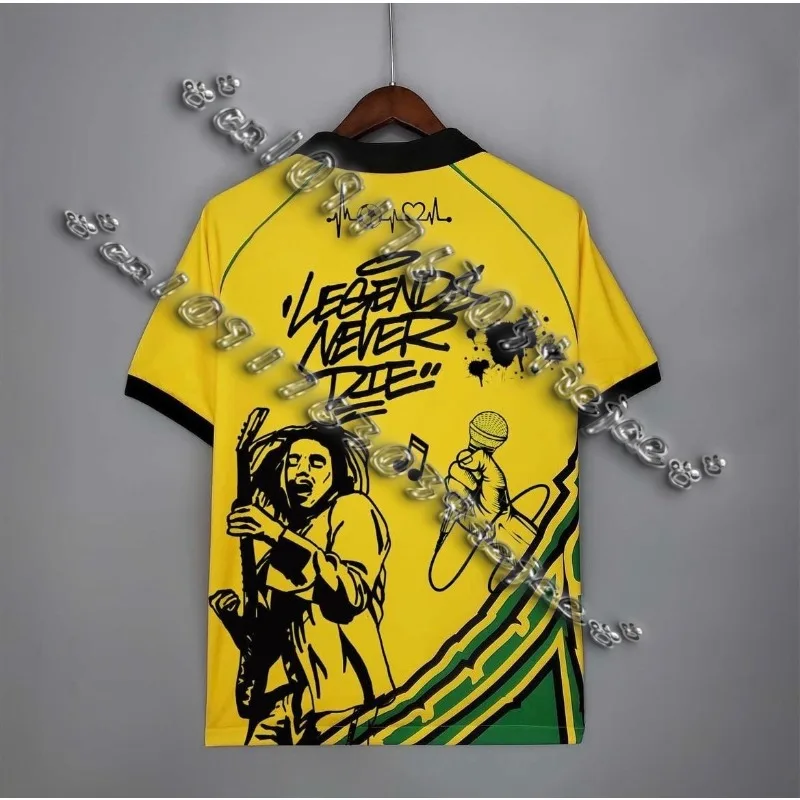 

Summer Memorial Camiseta Men's Kids Jamaica 3D Printed T-shirt Bob Marley Special Edition Jersey Graffiti T-shirt Outdoor Blazer
