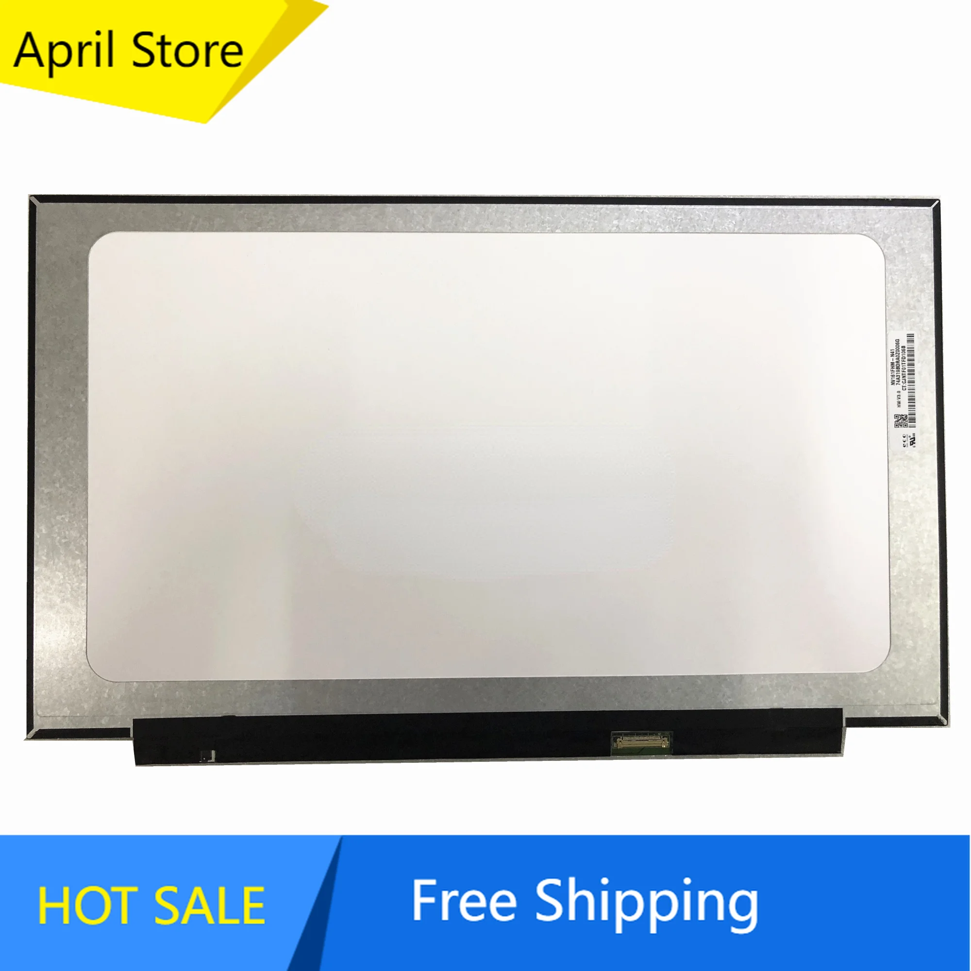 

NV161FHM-N41 fit NV161FHM N41 N61 N161HCA-EA2 EA3 N161HCA-EAC 16.1''Laptop LCD Screen 1920*1080 EDP 30 Pins IPS