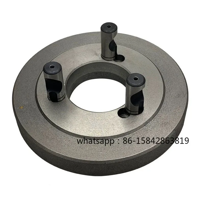 160/D4 200/D4 Lathe Spindle Flange Three-Jaw Chuck Connection Plate Transition Plate
