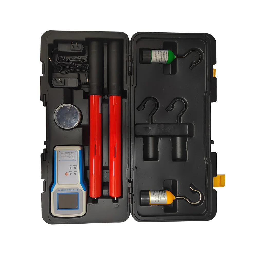 

Cable Phase Meter High Voltage Phasing Sequence Tester With High Pressure Test Report Accuracy Class 0.5 LCD Display 10 KV