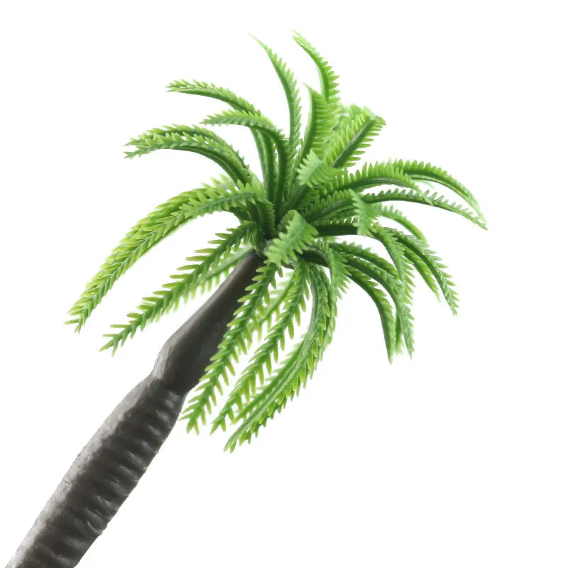 Mini-Palmenmodell, Simulierte Kokospalme für Strandlandschaften, DIY-Sandtisch-Mikrolandschaft, Diorama, 10 Stück – Detail 3