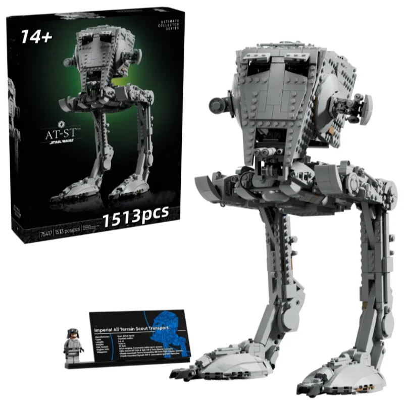 

1513 шт. MOC 75417 ATST, строительные блоки, конструктор, игрушки для детей и взрослых, подарки на день рождения и Рождество