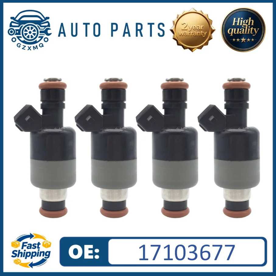 

4pcs Fuel Injectors 17103677 For Daewoo Lanos Sport Cielo Corsa 1.6L 1999-2002 #17089569