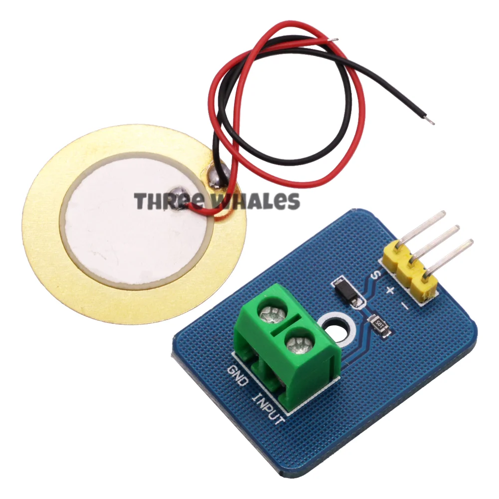 Analog Drum Simulate Piezoelectric Ceramic Vibration Sensor for arduino DIY KIT