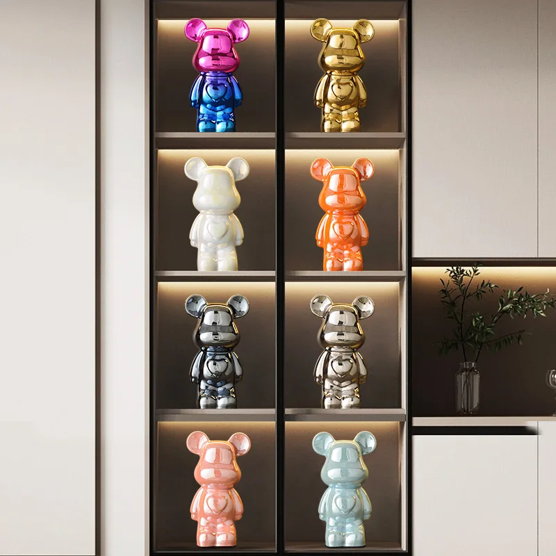 

Living Room TV Cabinet Light Luxury High-end Ceramic Wine Cabinet Decoration Ornament Home New Home New House