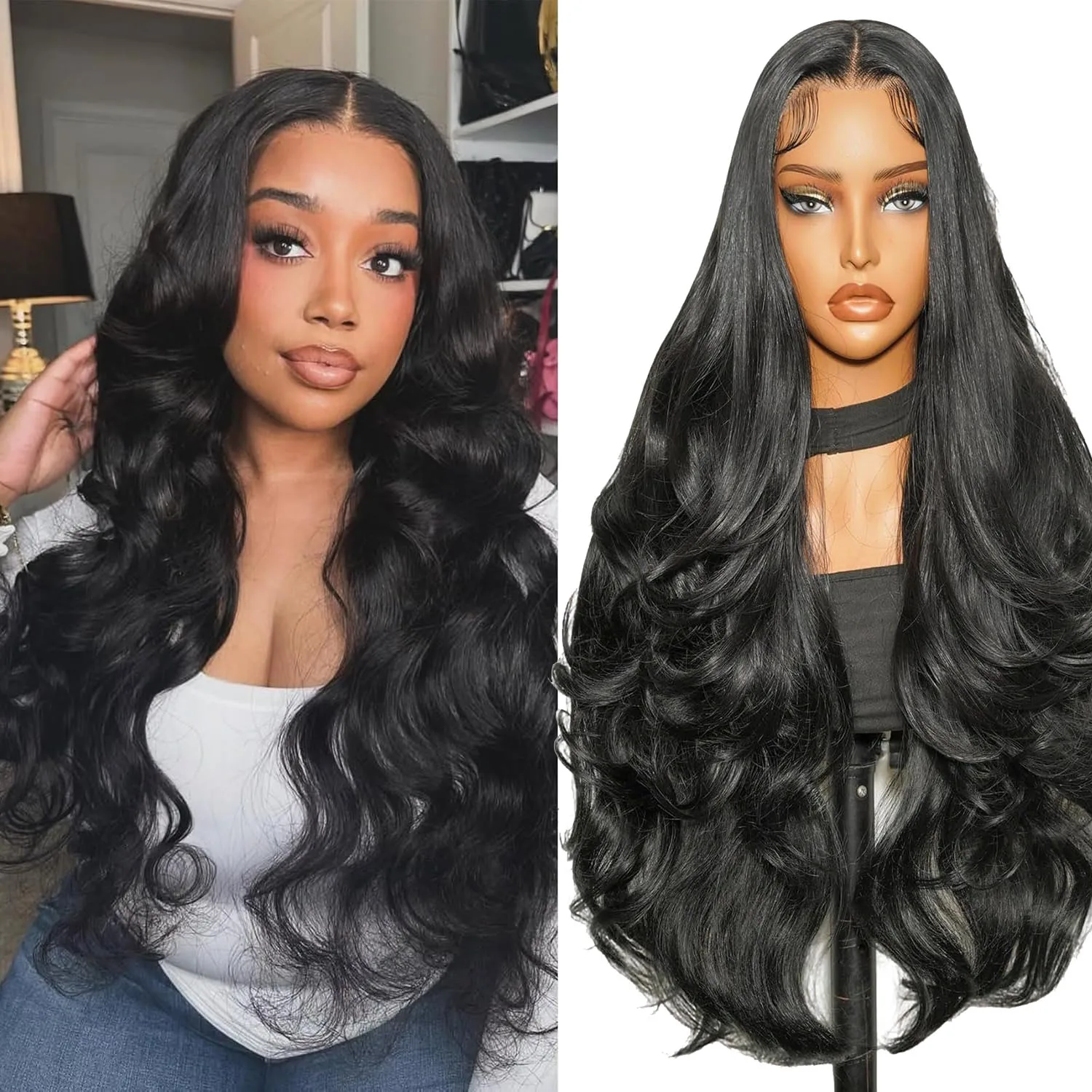 

200 Density Lace Frontal Wig Body Wave Transparent 13x6 Lace Front Human Hair Wigs 13x4 Hd For Women Brazilian Wigs 30 40 Inch