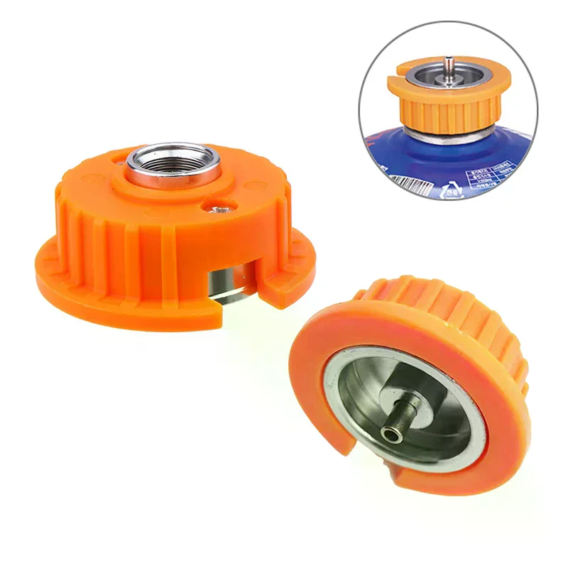 Outdoor Camping Gas Tank Adapter Cassette Interface Threaded Accessories Thread To Bayonet Converter