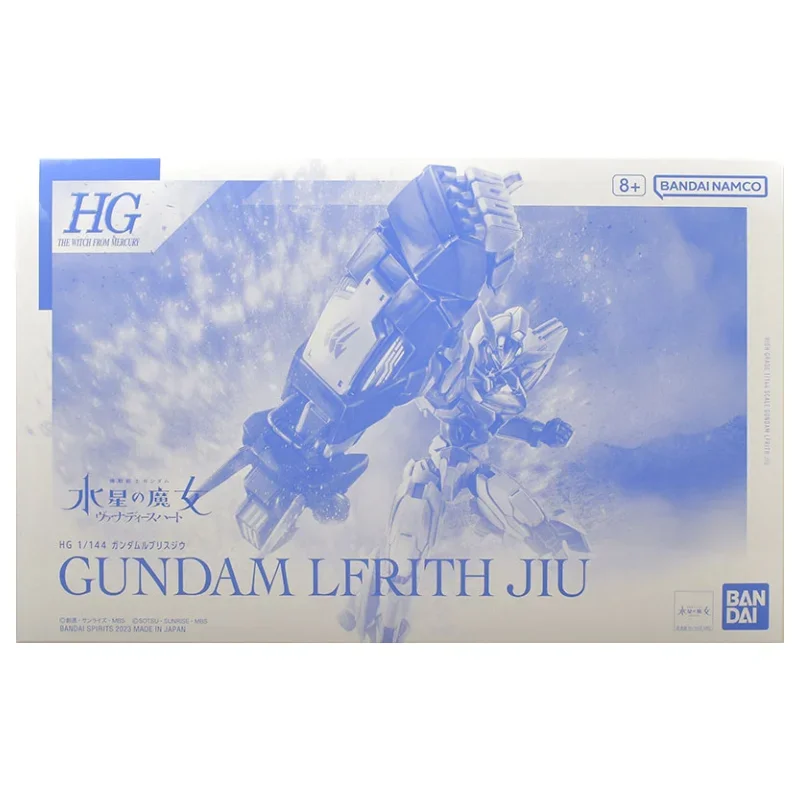 Bandai oryginalny GUNDAM Model Anime HG 1/144 GUNDAM LFRITH JIU figurka PB zabawki Model kolekcjonerski prezenty dla dzieci