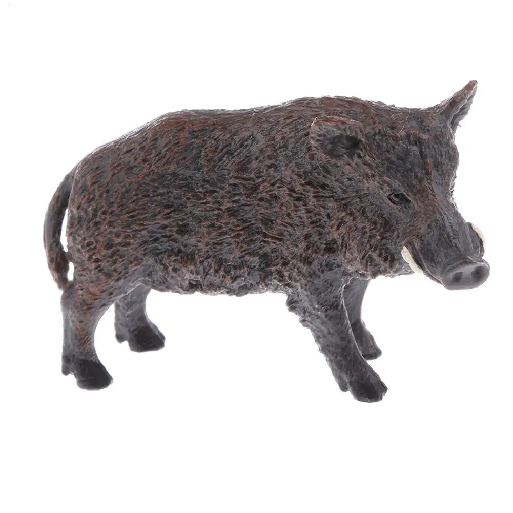 Boar Model Toys Realistic Boar Model Toy Educational and Collectible Toys for Animal Lovers and Birthday Gift for Kids Toddlers
