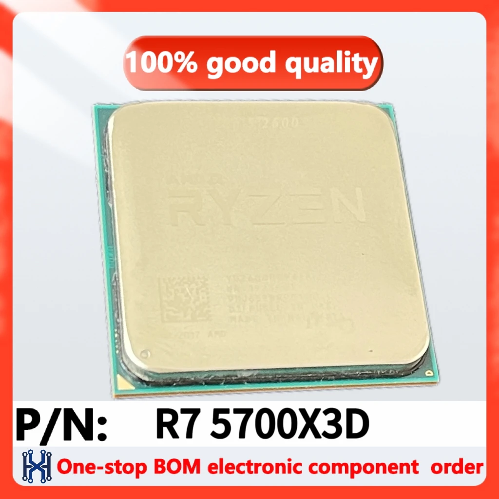 CPU Ryzen 5700X3D BOX AMD Ryzen 7 5700X3D CPU - 8-Core 3.0 GHz Socket AM4 105W Processor