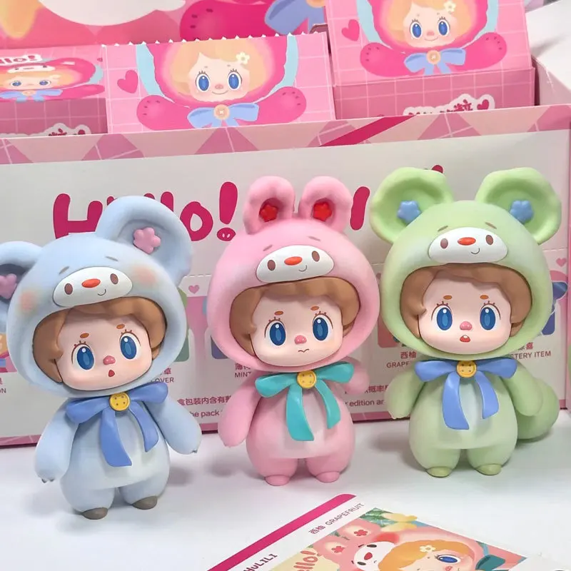 

Authentic Pig Grains Series Blind Box Cute Collectible Figure Ideal Gift For Girls Official Version Trendy Toy Collectibles